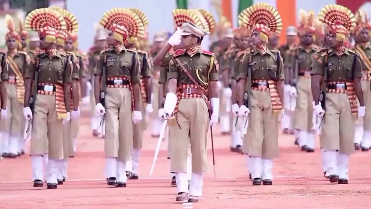 Brave SSB Officers passing out parade, Srinagar attended by Kiren Rijiju