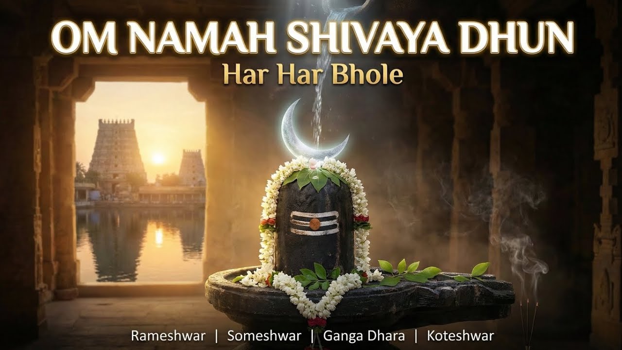 🕉️Omm Namah Shivaya | Har Har Bhole Namah Shivaya | Morning Shiva Bhajan | Rameshwar Shiva🌸