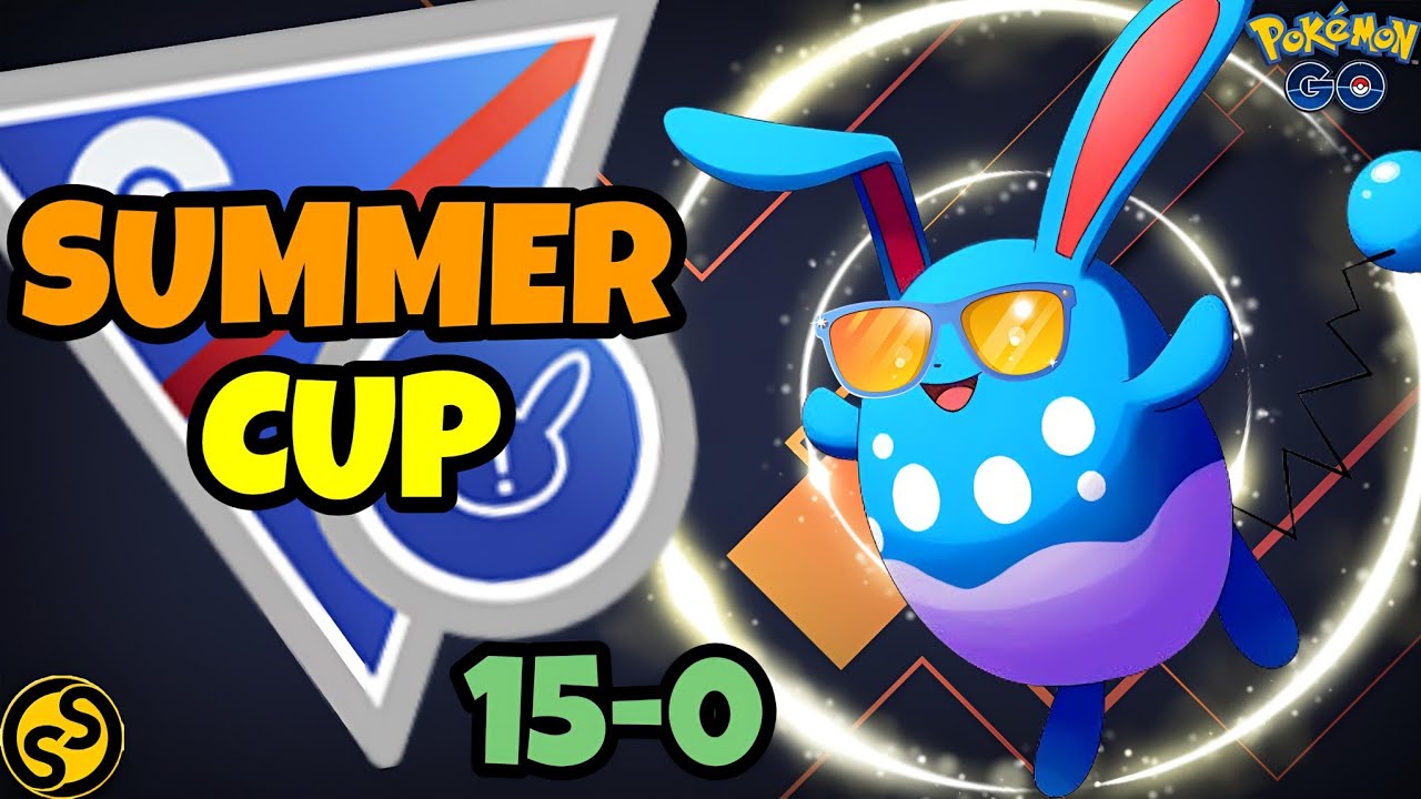 15-0 UNBEATABLE TEAM IN SUMMER CUP POKEMON GO BATTLE LEAGUE