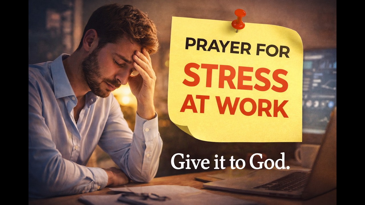 Stressed at Work? This 4-Minute Prayer Will Restore Your Peace