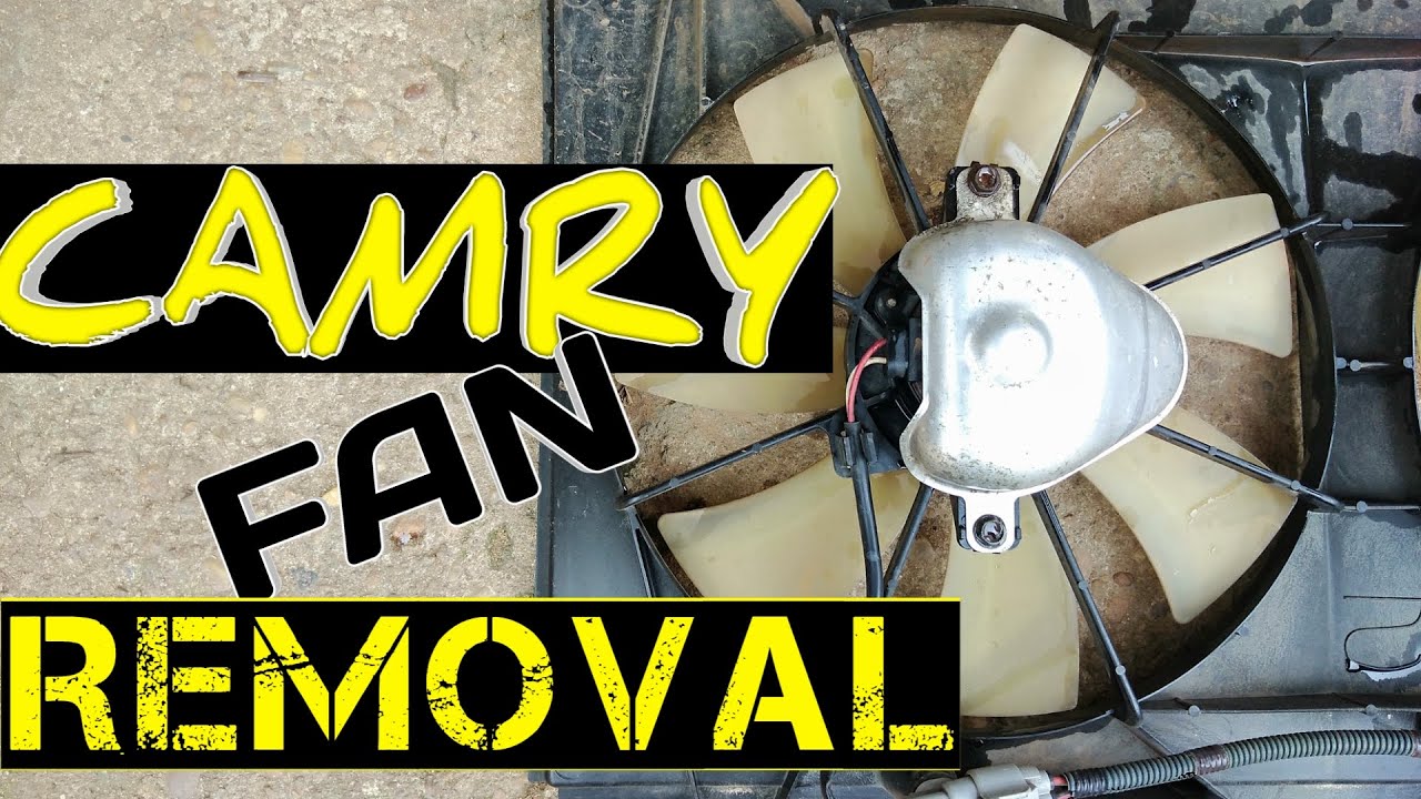 How To Remove The Cooling Fans On A 2002-2006 Toyota Camry