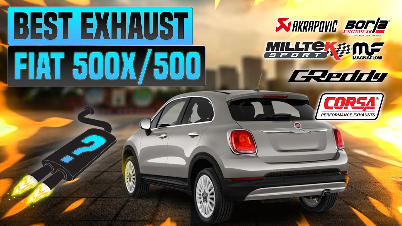 Fiat 500X/500 Exhaust Sound🔥Ragazzon,Ulter,Borla,Magnaflow,Fox,Mopar,Magneti Marelli,Upgrade
