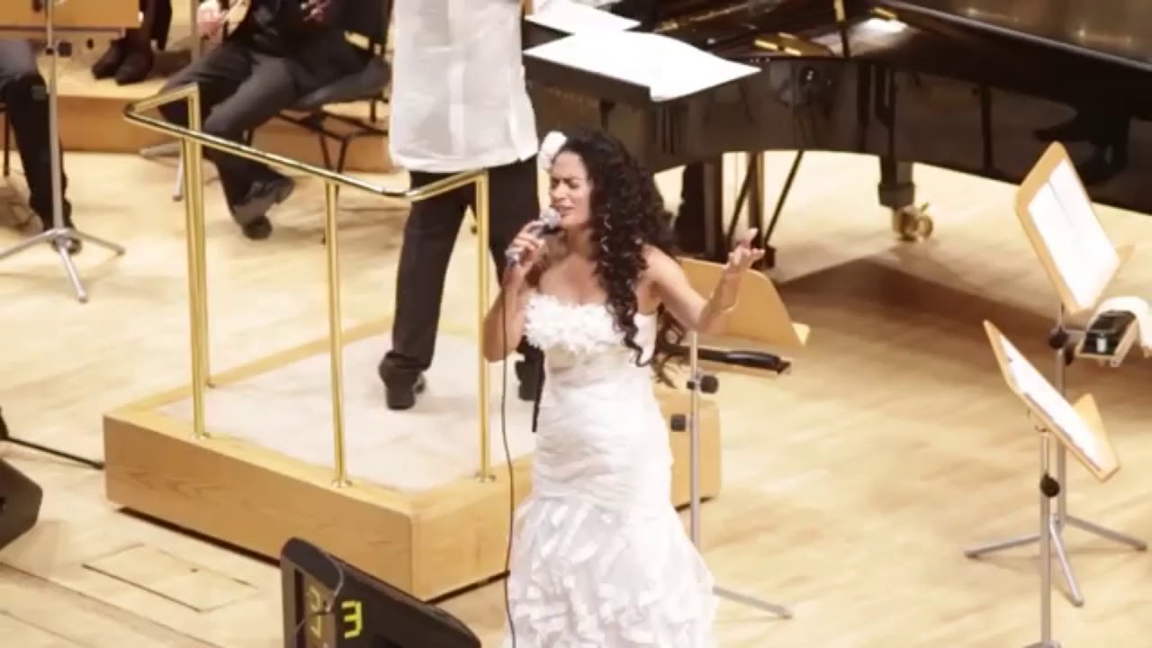 Arahí & Demetrio Muñiz (Cuban Sound Project) en el Auditorio Nacional de Música de Madrid