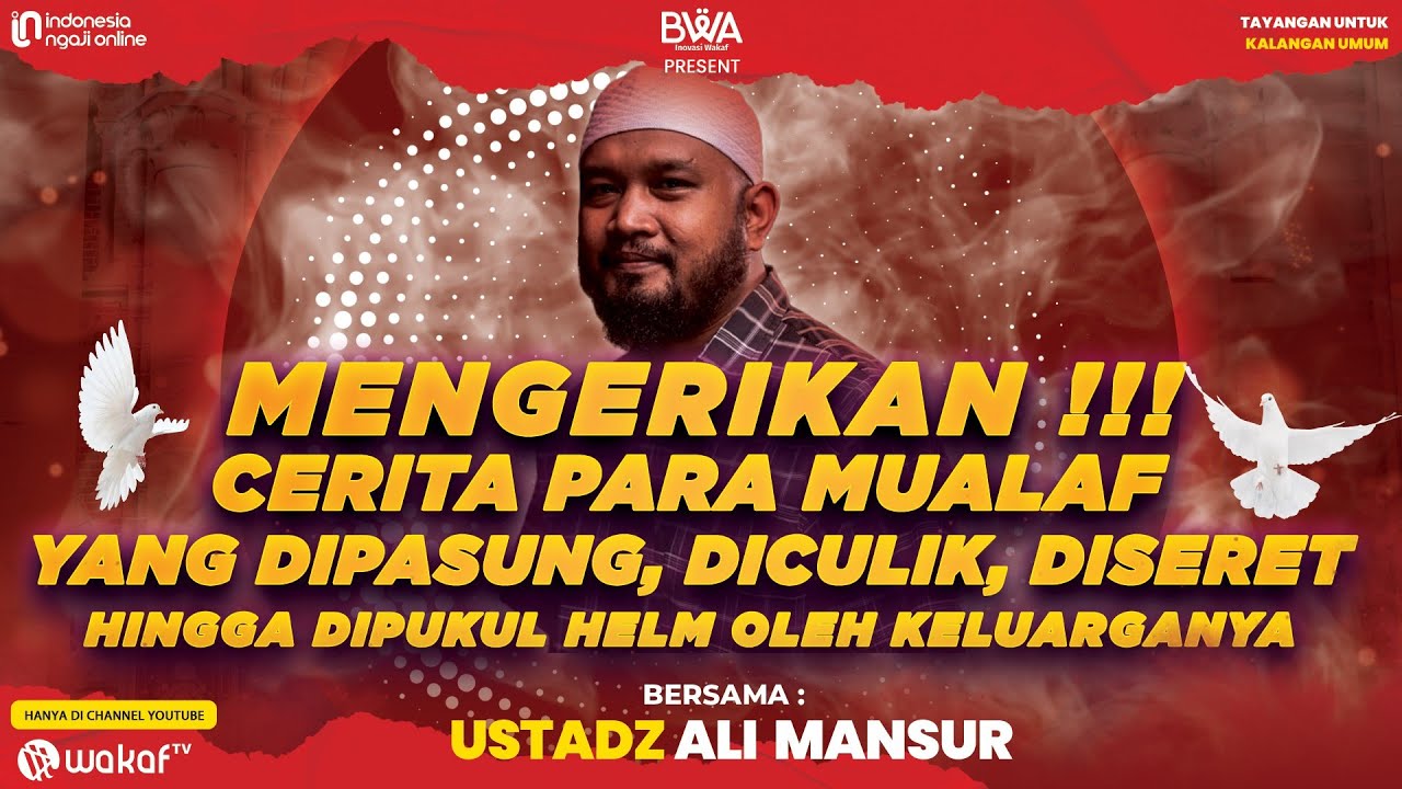 MENGERIKAN!! CERITA PARA MUALAF YANG DIPASUNG, DICULIK, DISERET HINGGA DIPUKUL HELM OLEH KELUARGANYA