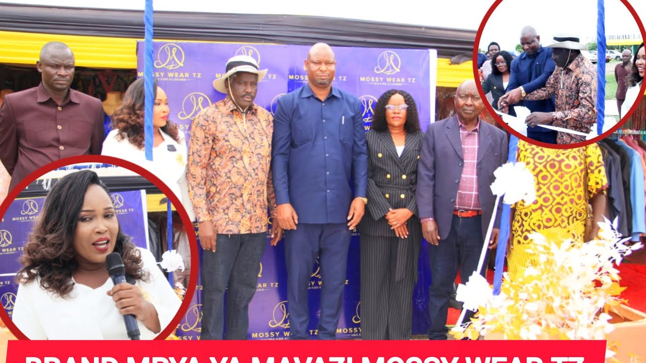 BRAND MPYA YA MAVAZI YA KISASA YAZINDULIWA NYAMONGO TARIME, MOSSY MAGERE AJA KIVINGINE