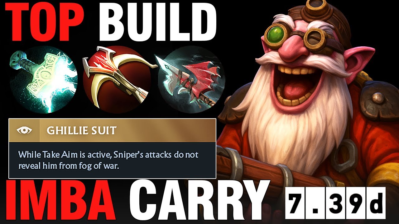 Best Build to Rank Up Fast &ndash; Immortal Sniper Carry  in Dota 2 Patch 7.39d