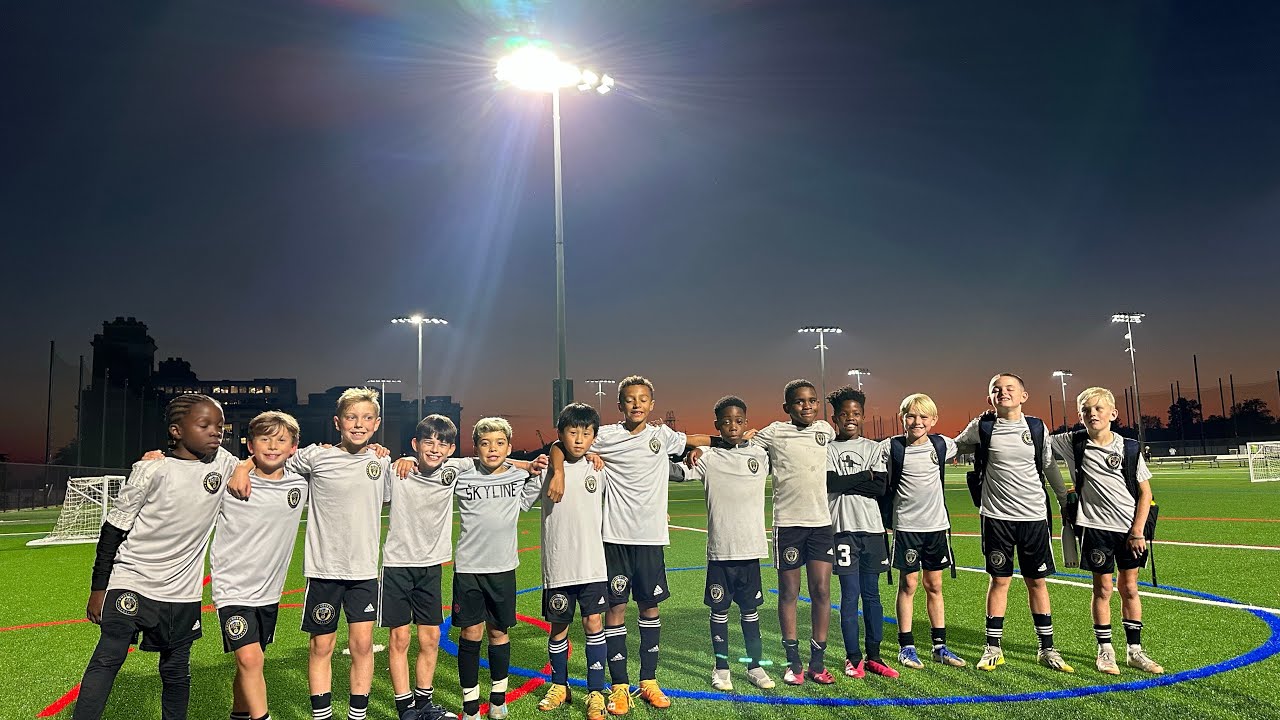 Kids in Soccer | First day at Philadelphia Union academy ￼ new training facility | Soccer Life | BLG