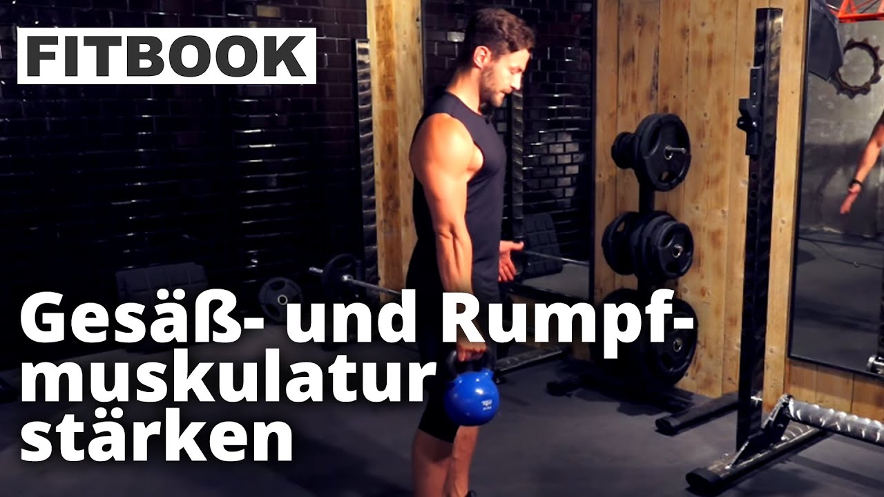 Einbeiniges Kreuzheben lernen mit Erik Jäger | Single Leg Deadlifts | FITBOOK