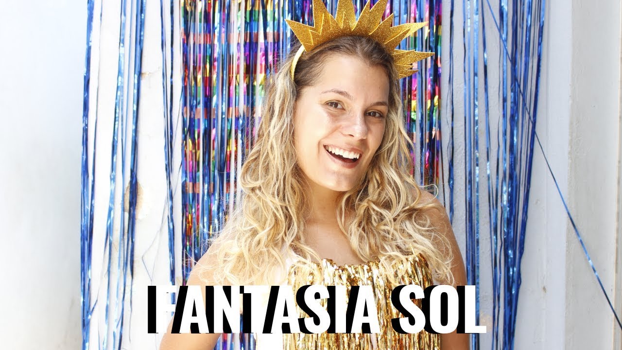 fantasia de SOL gastando POUCO