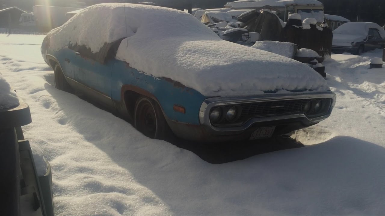 Cold start ~1972 plymouth Satellite Sebring Plus 318 ci