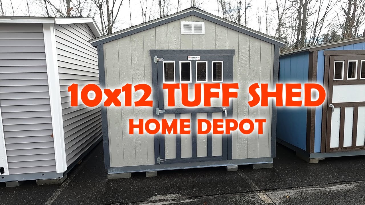 📌10x12 с саморезами TUFF SHED HOME DEPOT ИНВЕНТАРИЗАЦИЯ 2024