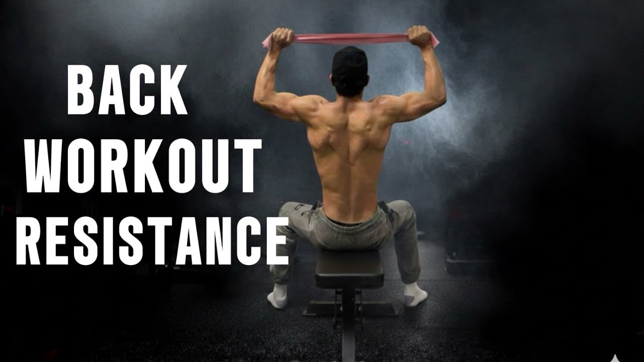 Ghar Par Banaye Tagdi Back🔥: Resistance Band Workout for Beginners