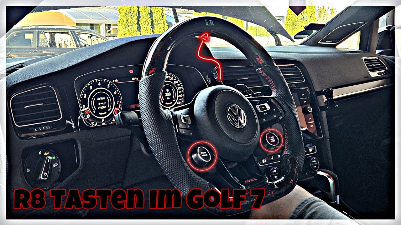 Golf 7 GTI TCR R8 anschließen