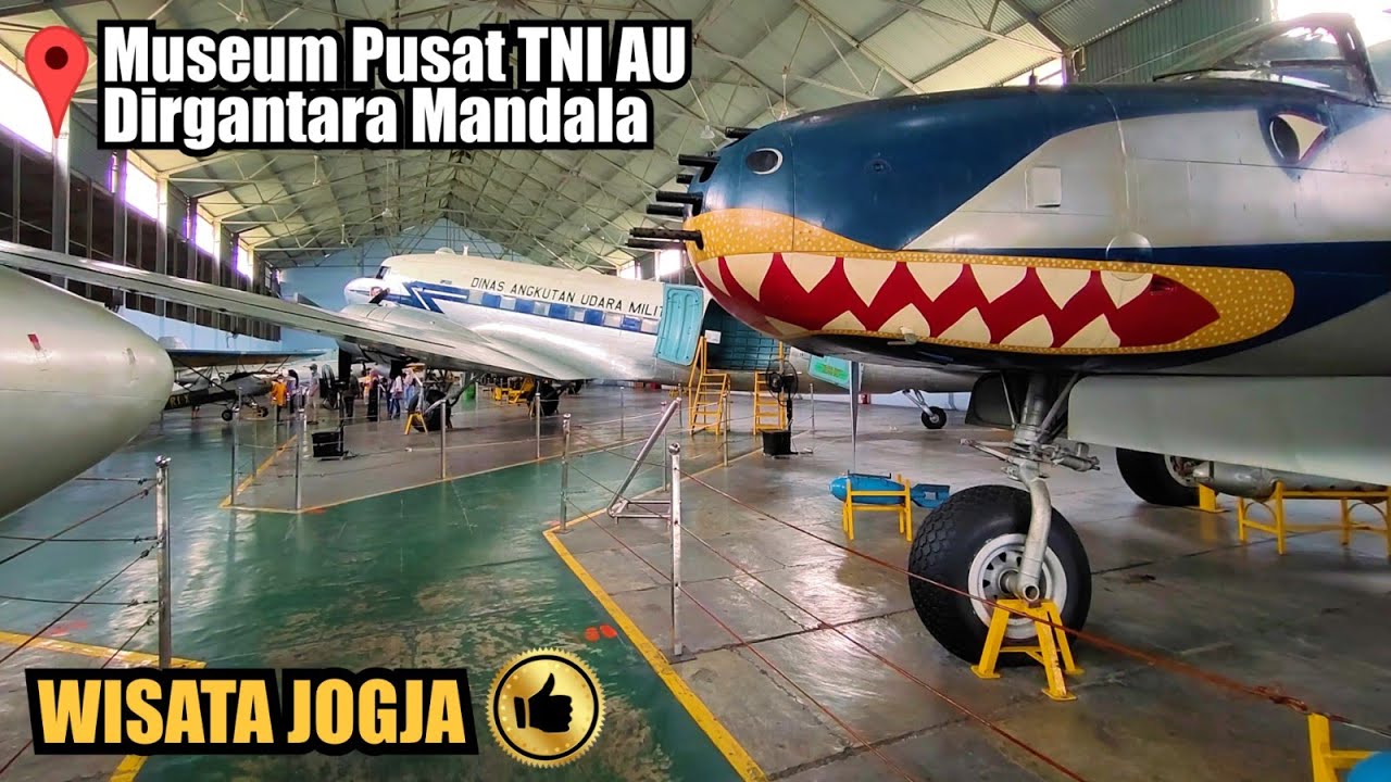 WISATA JOGJA - MUSEUM PESAWAT TERBESAR DI JOGJA‼️ MUSEUM PUSAT TNI AU DIRGANTARA MANDALA