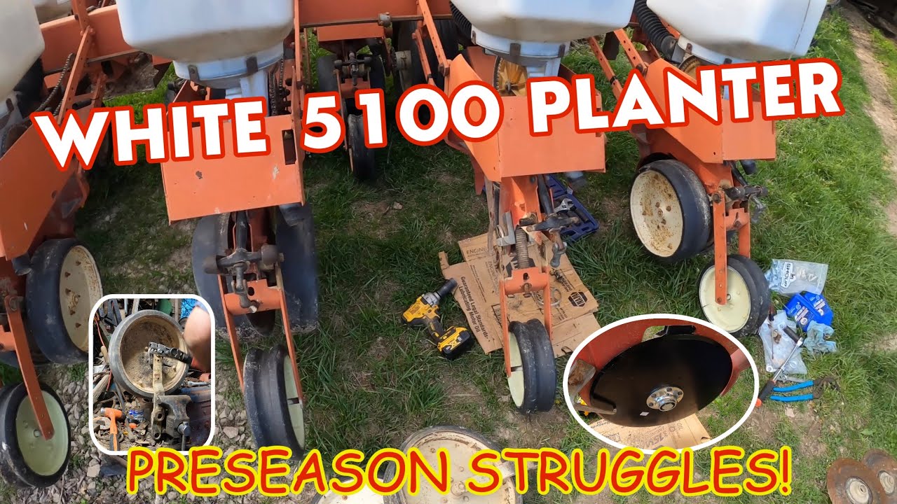WHITE 5100 Planter: Preseason struggles!