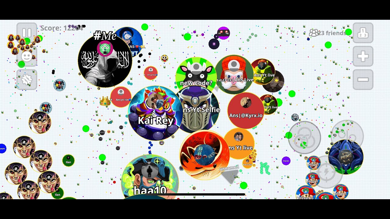 Ans Yt Back Live Agar.io 😎#agar.io