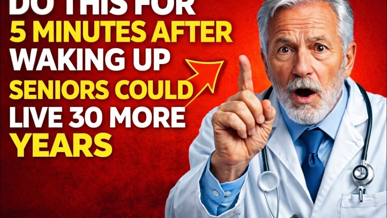 After 65, Do THIS Every Morning — Doctors Say It Can Add 30 Healthy Years!