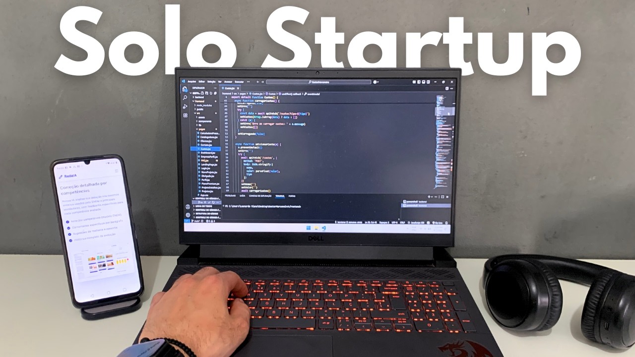 Criando uma Startup LUCRATIVA Sozinho (Guia completo passo a passo / Dicas para iniciantes / com IA)