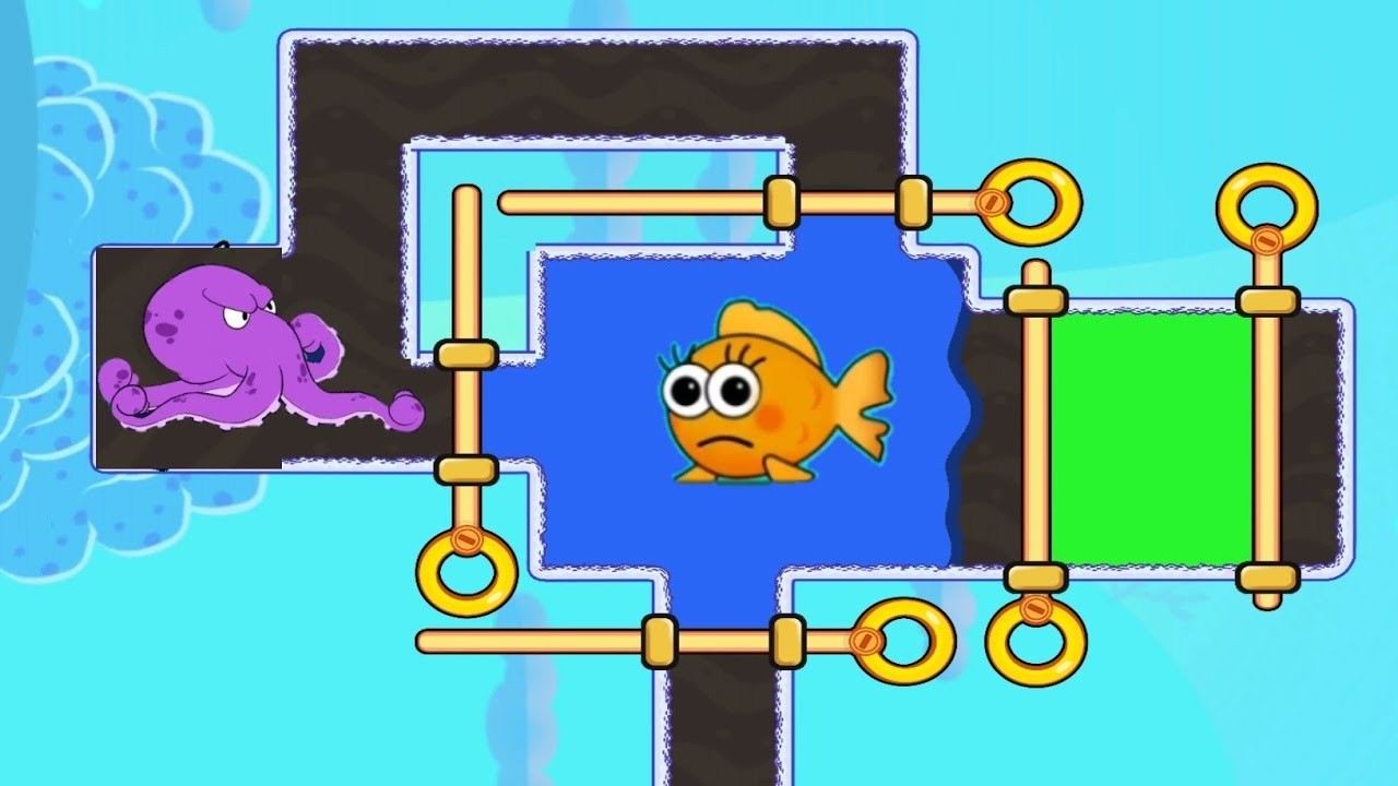 Save the Fish | Pull The Pin | Best Mobile Puzzle Game | iOS Android Gameplay Walkthrough | Part 228