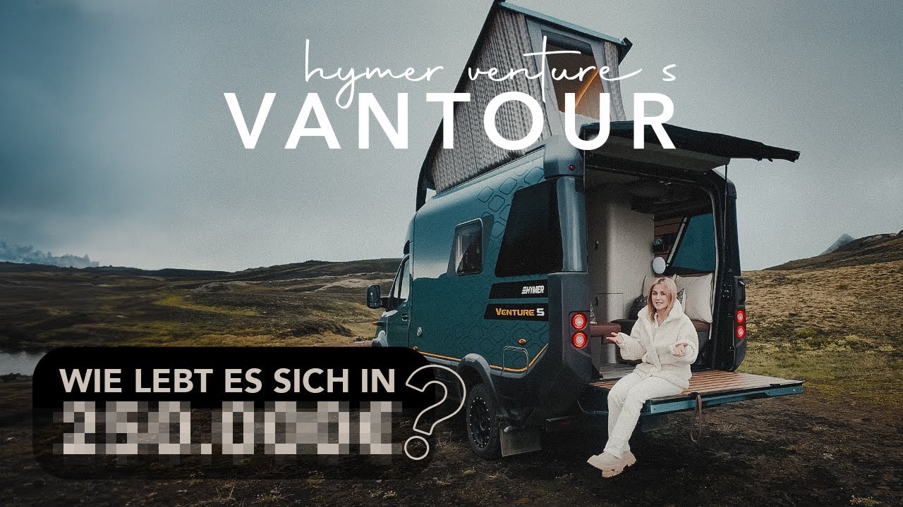 Vantour im HYMER Venture S | Wie schlägt sich das Konzept im roughen Alltag von Island? 🇮🇸 #HYMER