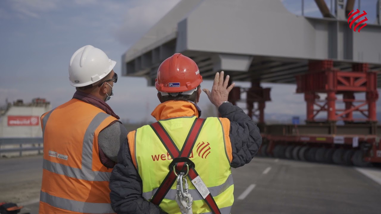 Linea ferroviaria AV Napoli-Bari - Primo varo viadotti ad arco tratta Napoli-Cancello