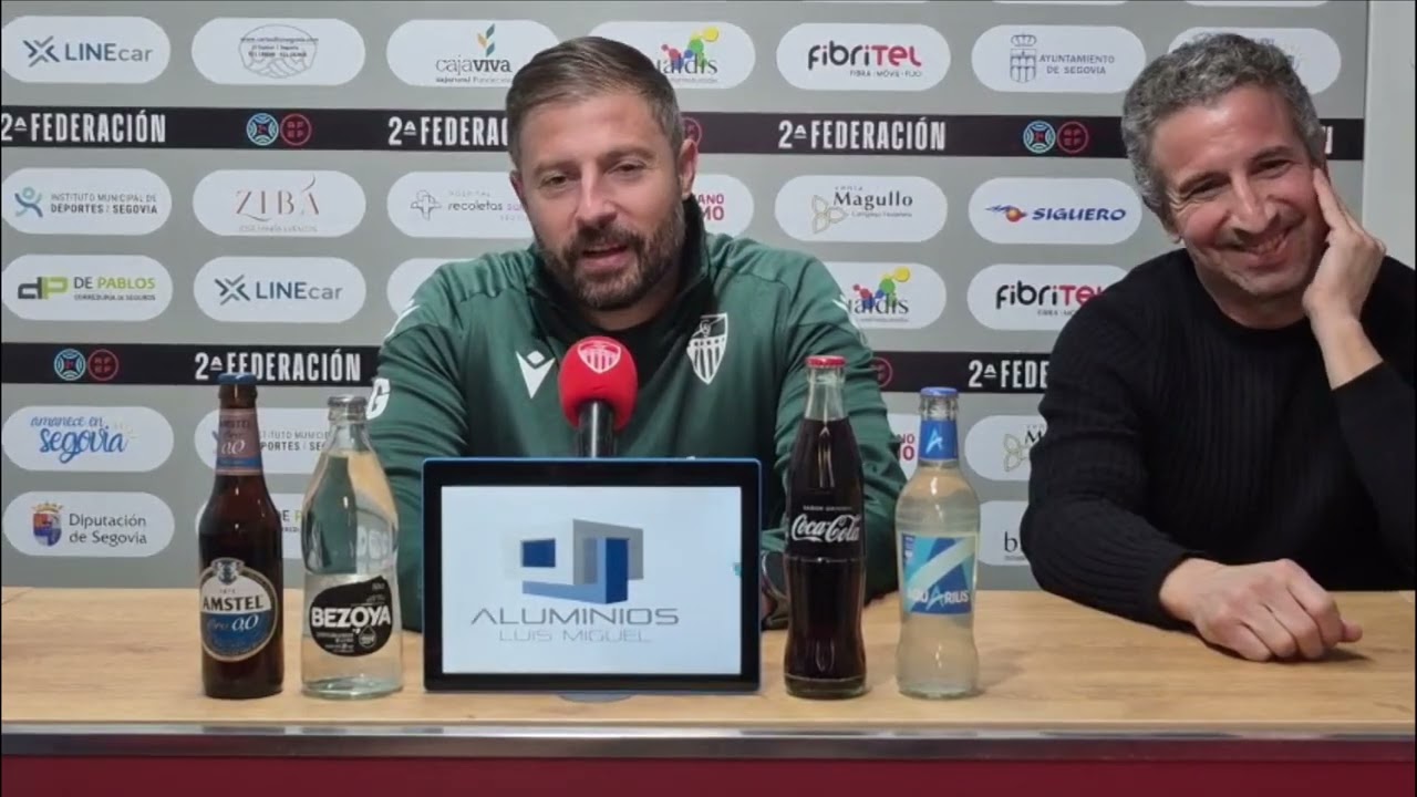 Segunda RFEF G1 La Gimnástica Segoviana presenta a Joaquín Gómez Blasco como entrenador 21/1/2026