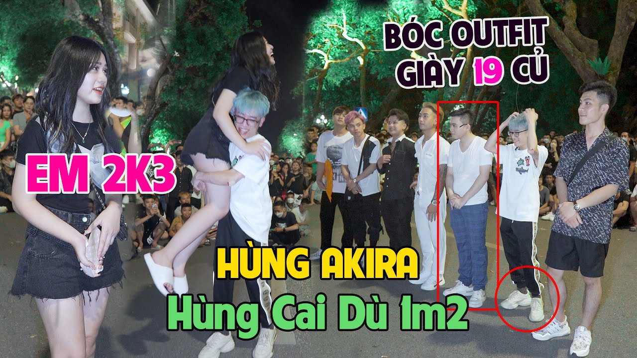 HÙNG AKIRA chơi lớn xông vào ghép đôi với gái xinh 2k3 không quan trọng vẻ bề ngoài và cái kết ảo!