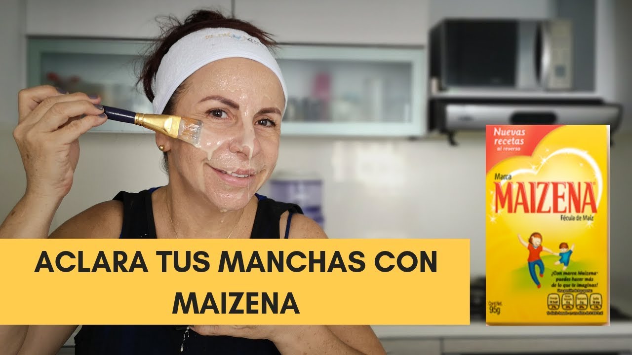 MASCARILLAS DE MAIZENA PARA ACLARAR EL ROSTRO/Adriana Vieira