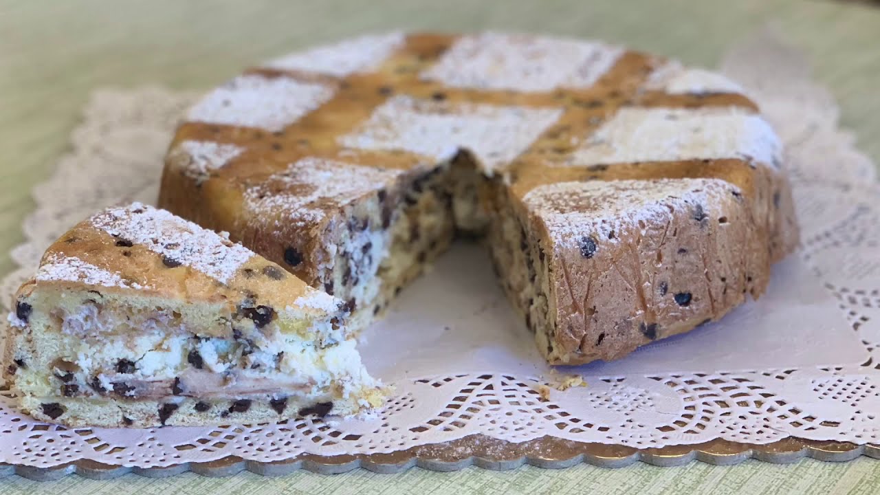 CROSTATA  AL CANNOLO SICILIANO