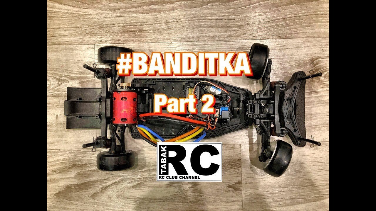 RC DRIFT. BANDITKA. УСТАНОВКА ЭЛЕКТРОНИКИ Часть2.