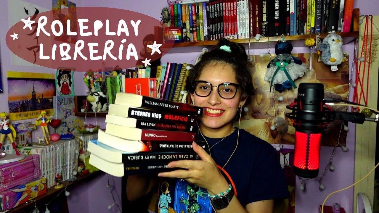 ASMR | Roleplay librería: te ayudo a escoger qué libros comprar :D
