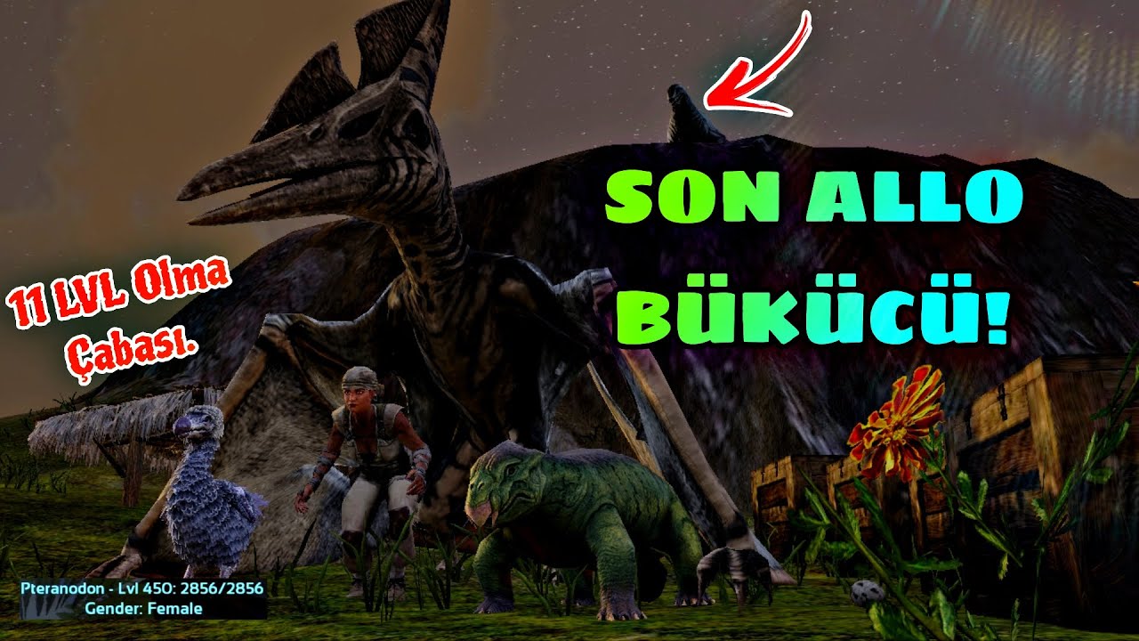 Soytarıların Cezası! (450 Pteronodon Evcilleştirme!) Bölüm-2 Ark Mobile Türkçe