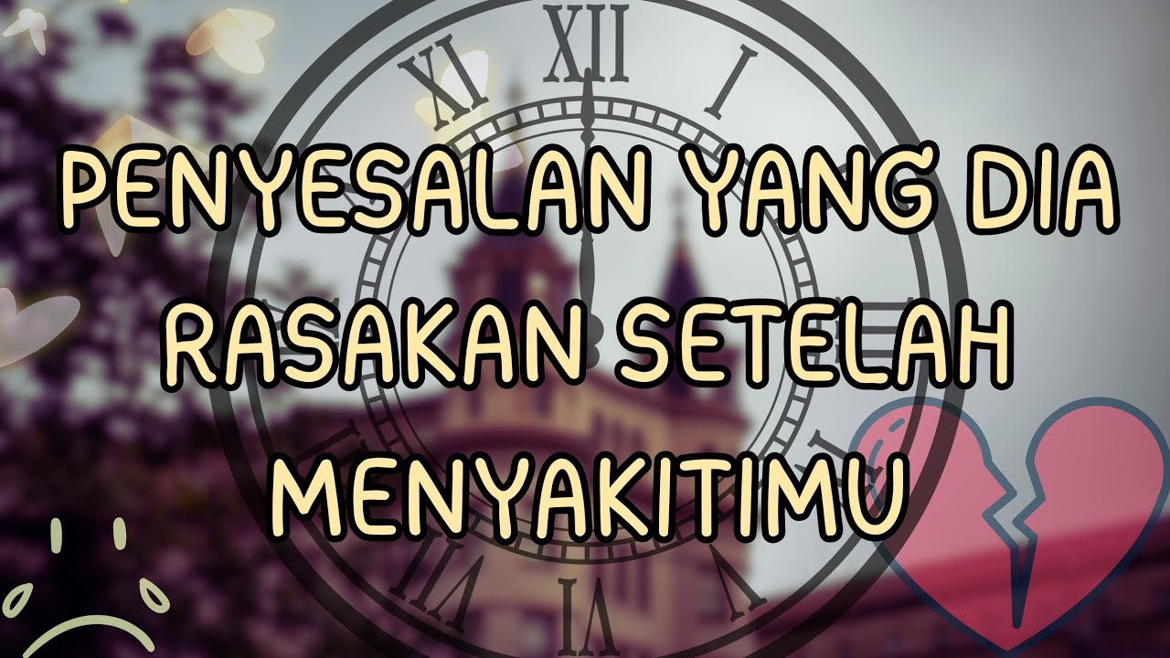 ⭐ INGIN MEMPERBAIKI KESALAHAN 🤗 DIA MENYESAL KARENA TELAH MENYAKITIMU ❤️‍🩹💯