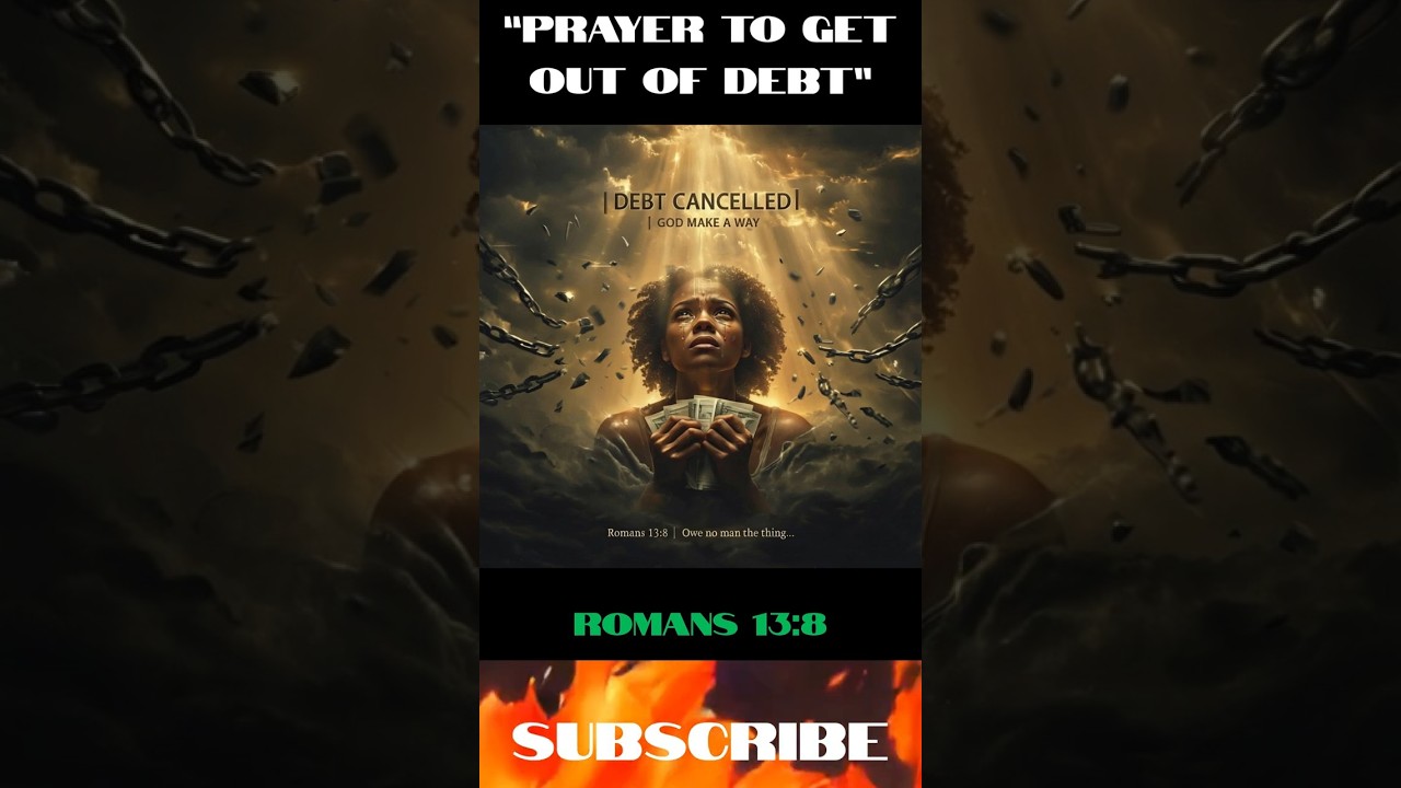 “PRAYER TO GET OUT OF DEBT”