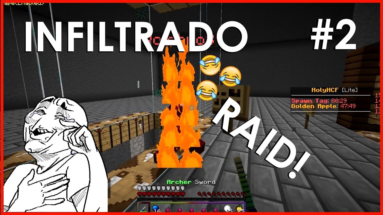 ME INVITAN A SU FAC Y LOS DEJO RAID┃INFILTRADO #2┃MINECRAFT HCF