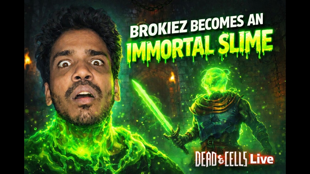 Vertical Brokiez Becomes An Immortal Slime!! Dead Cells Live