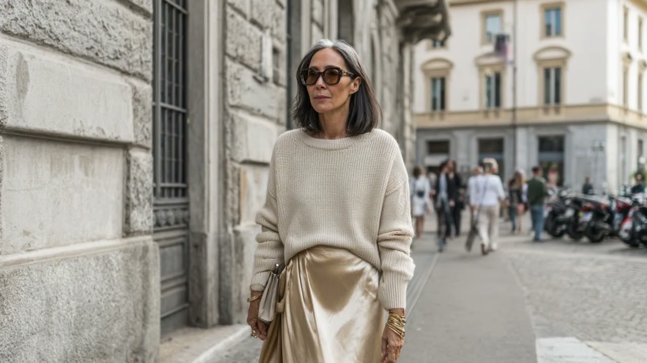 🌷 Milan Spring 2026 👒 Ralph Lauren Quiet Luxury: Ageless Minimalist Street Style Over 50