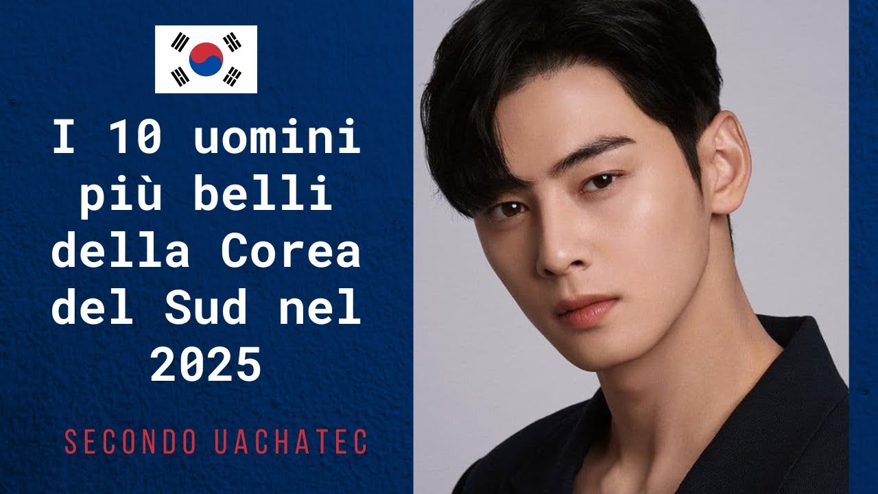 I 10 Uomini Più Belli della Corea del Sud nel 2025