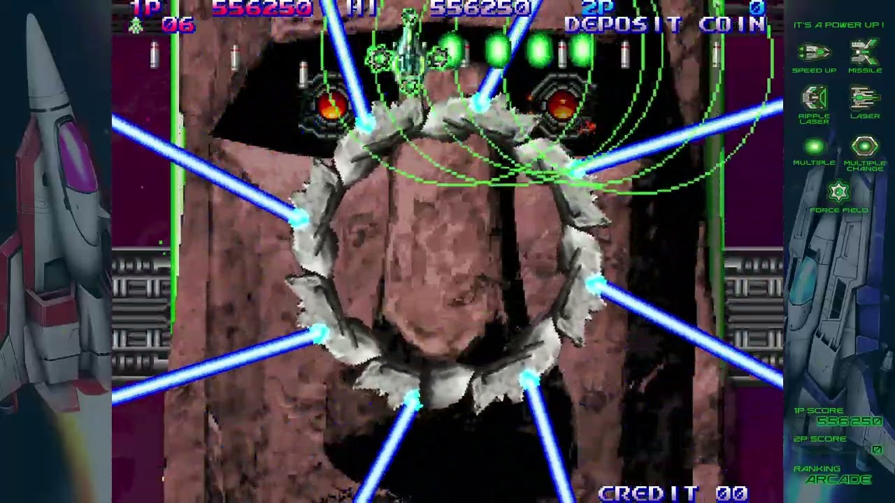Gradius Origins - Salamander 3 1 Loop Clear