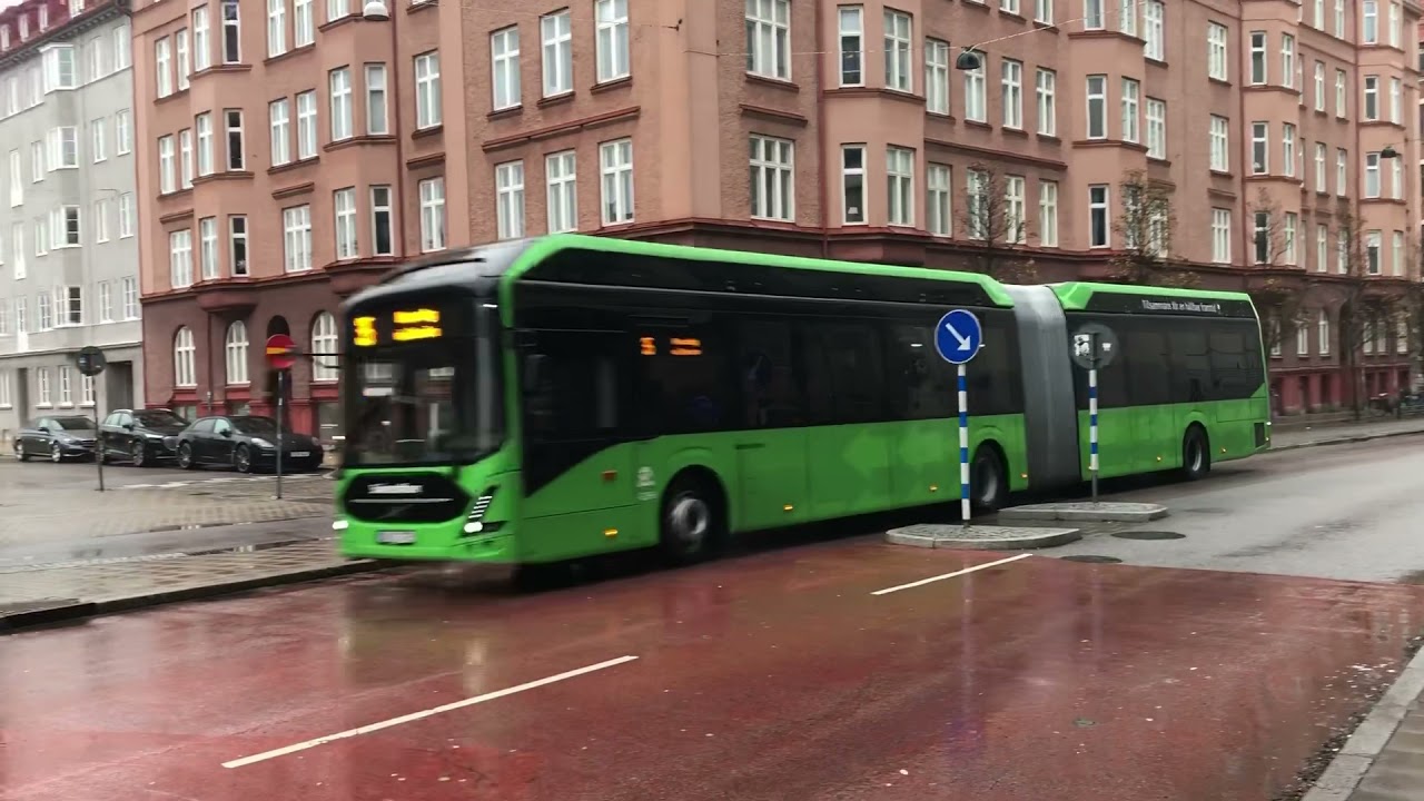 City buses in Malmö, Sweden