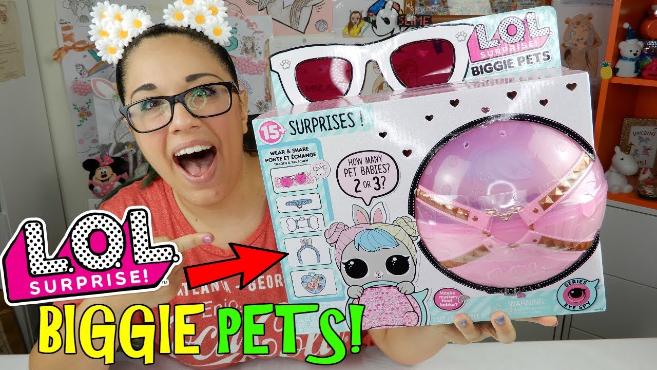 LOL SURPRISE BIGGIE PETS! CON 15 SORPRESE STUPENDE! Iolanda Sweets
