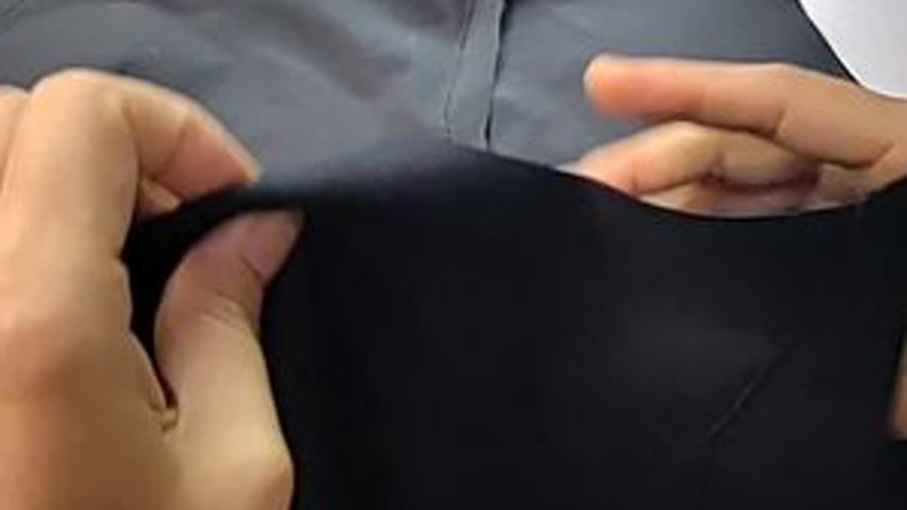 袖子的分别前低后高，下个视频上拉链，关注我#服装人 #缝纫技术分享