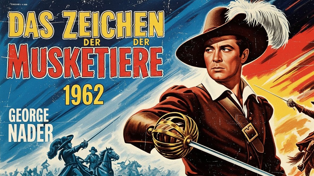 George Nader | Das Zeichen der Musketiere – Abenteuerfilm ansehen (Deutsche Synchronisation)