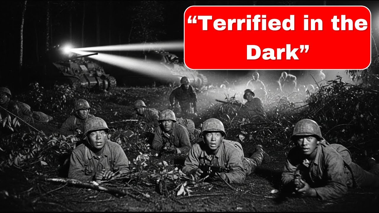 Japanese Infantry Were Terrified When Tanks Used Searchlights at Night