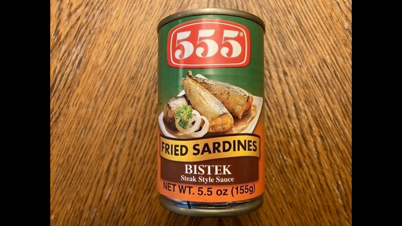 555 Жареные сардины в соусе «Бистек»