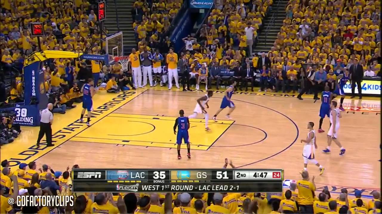 Andre Iguodala Full Highlights vs Clippers 2014 Playoffs West R1G4 - 22 Pts, 9 Ast