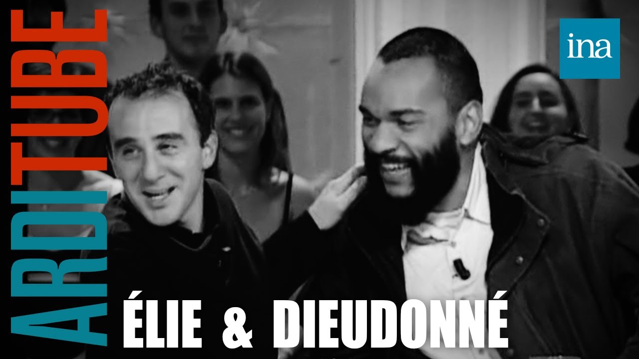 Les retrouvailles d'Elie Semoun et de Dieudonné chez Thierry Ardisson | INA Arditube