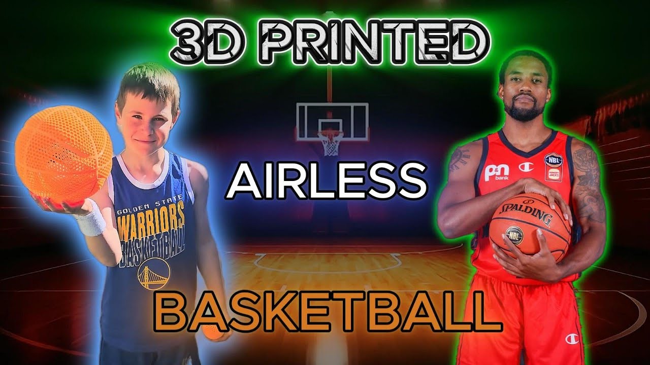 🏀 3D Printed Basketball… Does It Bounce 🤯
