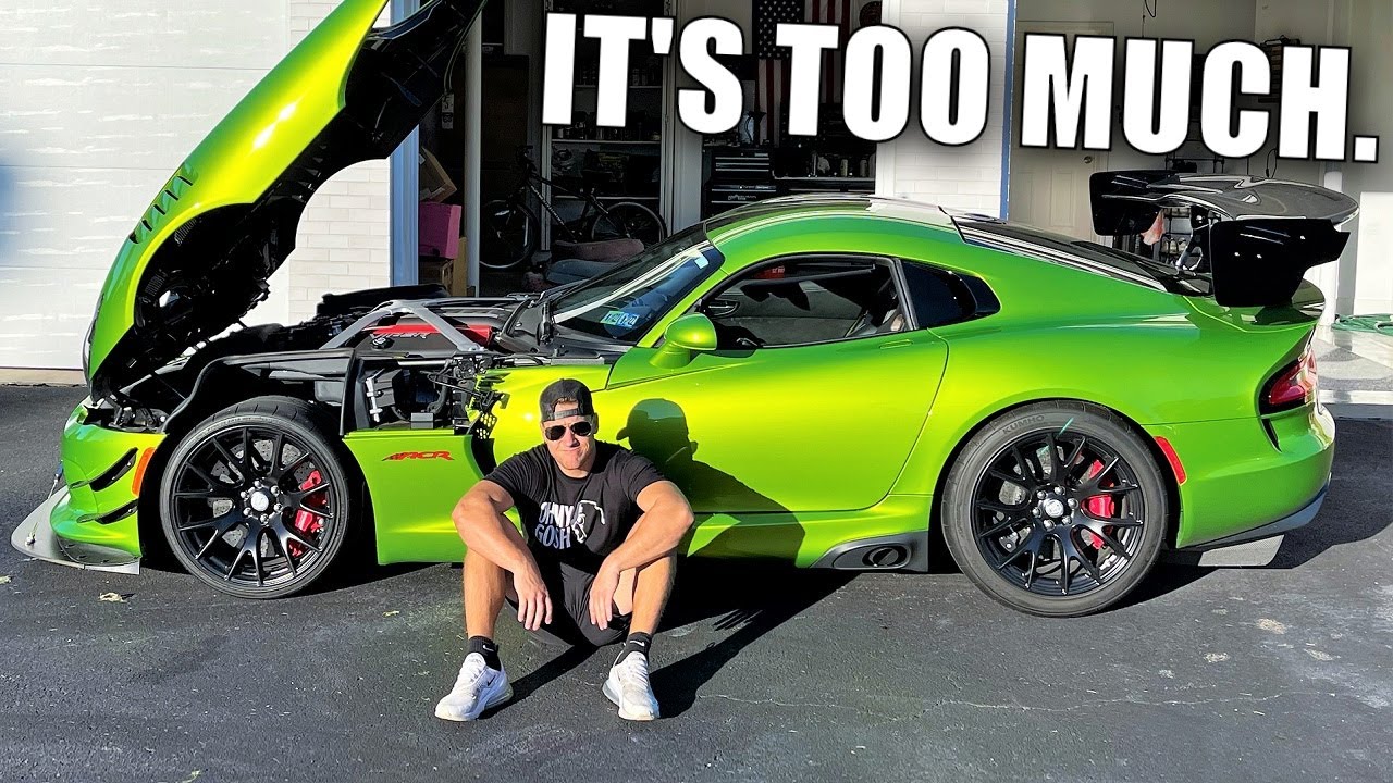 БЕЗУМНАЯ стоимость сборки моего 1500-сильного Twin Turbo Viper...