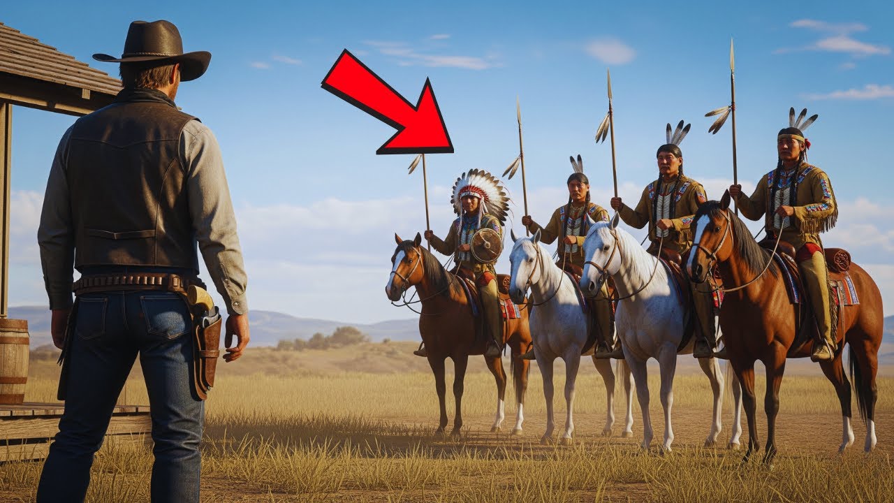 Cowboy rettete Indianerm&auml;dchen aus Fluss &ndash; Am n&auml;chsten Tag kamen 5 St&auml;mme mit Geschenken zu Pferd!